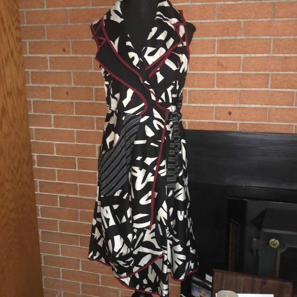 🖤AIMEE G🖤SUPRER MIXED PRINTED TRUE WRAP DRESS🖤